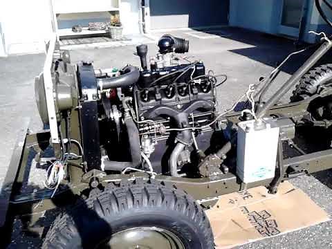 Willys Jeep F4-134 Hurricane Engine