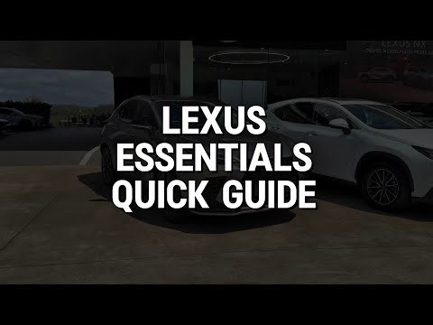 Lexus - Essentials Quick Guide - Doors, Turning On, Shifter