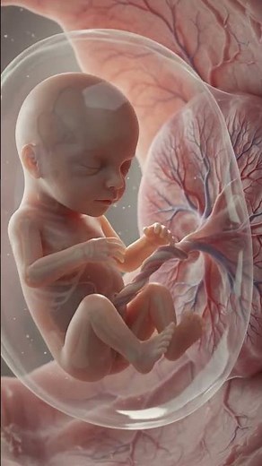 A Tiny Life Growing Every Day 👶❤️ #pregnancy #3danimation #humananatomy #anatomy #anatomicalmodels