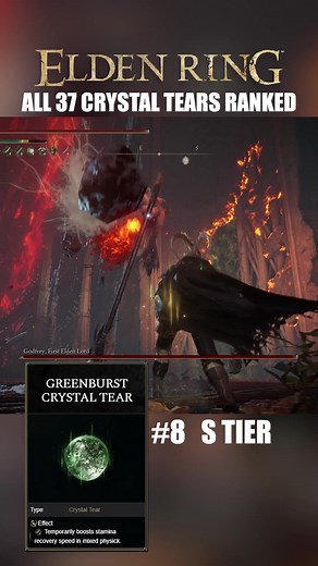 Ranking All 37 Crystal Tears in Elden Ring