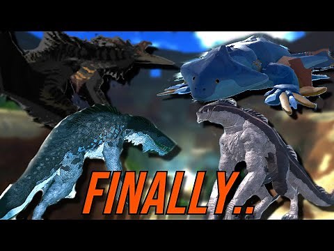 THE HYBRIDS ARE FINALLY HERE.. | Every New Hybrid Showcase Dinosaur Simulator