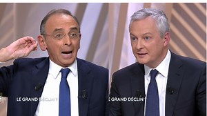 1.2M views · 10K reactions | Présidentielle 2022 : Le face-à-face tendu entre Bruno Le Maire Ministre de l'Économie, des Finances et Éric Zemmour candidat à la présidentielle . Source : Franceinfo Élysée 2022, voir plus de vidéos →. https://www.france.tv/france-2/elysee-2022/ | ZOOM S Medias | Facebook