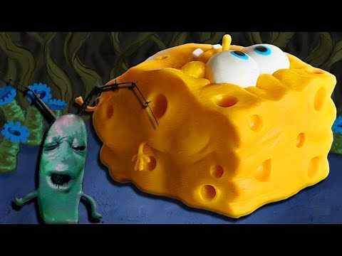 SPONGEBOB GETS TRAPPED IN THE CLOSET