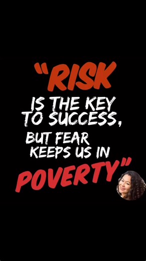 “Risk is the key to success, but fear keeps us in poverty.” Taking risks often separates those who succeed from those who stay stuck. Success requires stepping out of your comfort zone, embracing uncertainty, and trusting in your ability to adapt. Fear, on the other hand, can paralyze potential. It convinces us to play it safe, to avoid failure at all costs—even if that means avoiding opportunity.Living in fear of failure leads to missed chances, unfulfilled dreams, and settling for less than wh