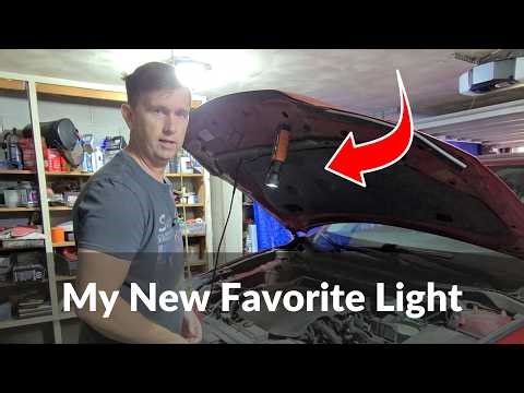 LED Work Light Review & Testing | 400LM Foldable Magnetic 230° Rotate (Hands-Free!)
