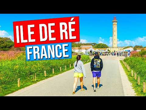 ILE DE RE - FRANCE (Tour of the island of Ile de Ré, France in 4K)