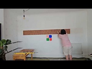 GIANT CORK WALL | HOW TO INSTALL A CORK WALL