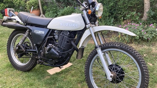 1978 Suzuki SP White Manual, 5 speed in St leonards on se...