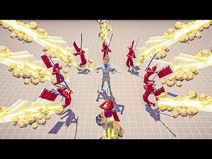 FINALLY NEW SHOGUN CAN KILL SUPER PEASANT!! TABS EXPERIMENT | Totally Accurate Battle Simulator