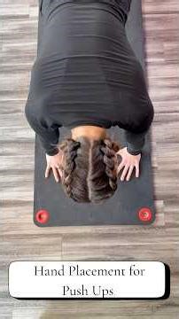 Push Up Hand Placement and Progression