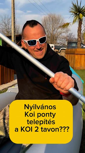 14K views · 267 reactions | Nyilvános KOI ponty telepítés a KOI 2 tavon! Mikor: 2025.03.16. 12.00 Hol: Nyékládháza KOI 2 Szeretettel várunk! | Koi horgásztó | Facebook
