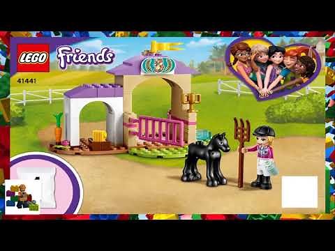 LEGO instructions - LEGO Friends - 41441 - Horse Training and Trailer (Book 1)