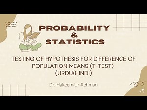 Two-Sample t-Test Explained | Equal vs Unequal Variances, Pooled SD & Welch’s Method