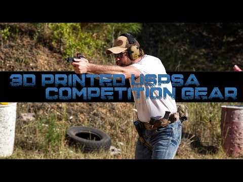 3D Printed USPSA Competition Gear for your Belt