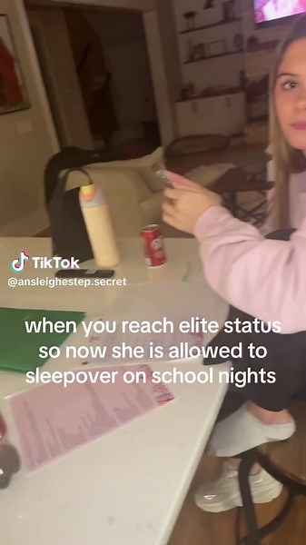 Best Friend Sleepover on School Nights