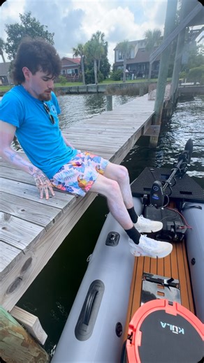 GREYSON ROBERTS on Instagram: "Big dawg all lubed up ready to go 🎣 #fishing #boats #boating #customboats #tinyboatnation #boat #microskiff #inflatableboat"