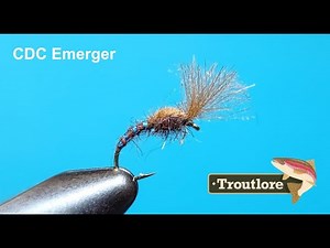 CDC Emerger Fly Pattern - Troutlore Fly Tying