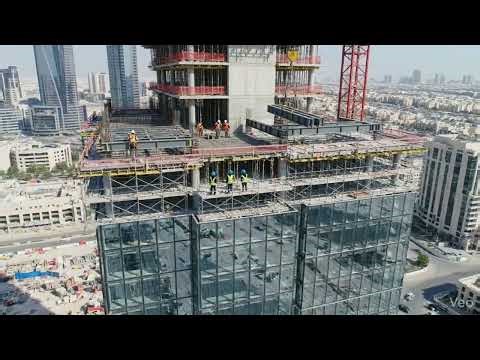 Skyscraper Tower Built From Scratch | Full Cinematic Construction Time-Lapse (Drone View)