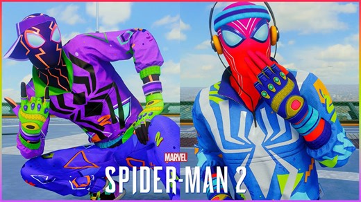 Marvel's Spider-Man 2 Fly N' Fresh Suit Gameplay