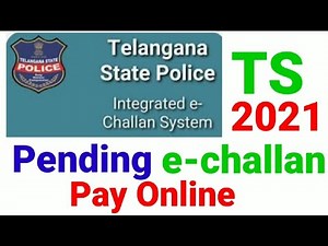 How to Check Traffic Fine and e-Challan Status in Telangana