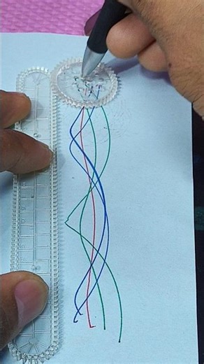 the process of creating a graph line #ruler #shorts
