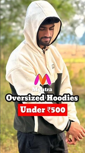 Hoodies for men under 500 😱 | oversized hoodie men | hoodies haul | best hoodies for men myntra