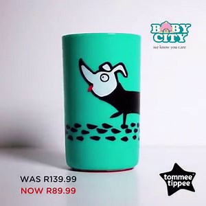 If you've had your eye on our oops-proof, boink-proof, toddler-proof Super Cup, then head over to Baby City right now for great savings. Our 190ML cup was R129.99 now R79.99 Our 300ml cup was R139.00 now R89.99 * Valid at all participating #BabyCity stores until the 31st May, whilst stocks last. | Tommee Tippee