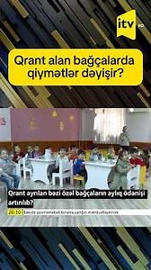 Qrant alan bağçalarda qiymətlər dəyişir?