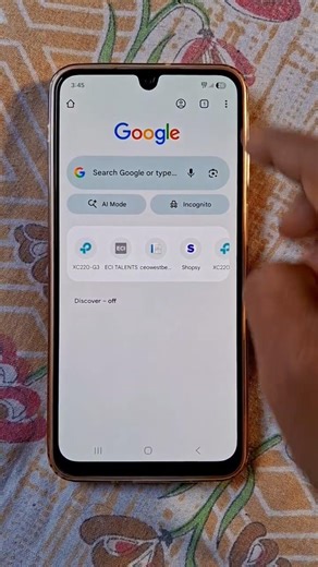 Google Chrome My shortcuts customization | Chrome settings