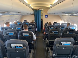 This Is What Passes For Business Class On A Three Hour SAS Flight… - Live and Let's Fly