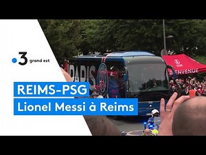 La star Lionel Messi à Reims pour son premier match avec le PSG