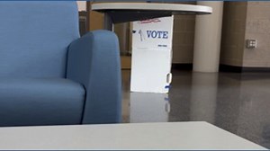 Primary election day turnout at CPCC - Levine Campus in Matthews, NC