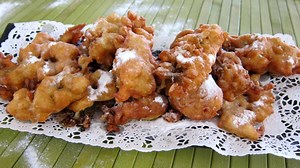 Beignets de fleur d'acacia