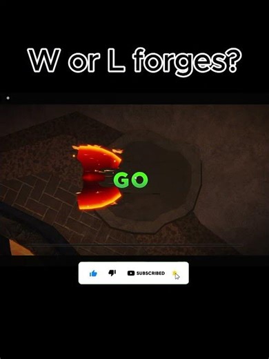 Forging in the forge!!! #roblox #theforge