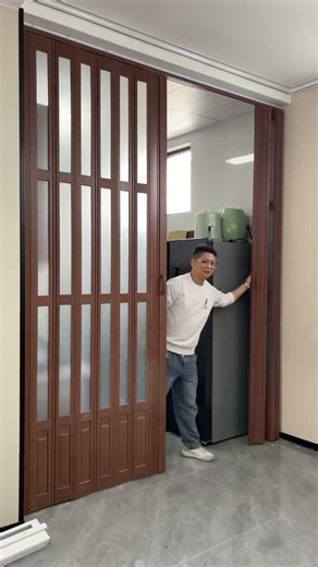 Invisible magic: The ultimate space-saving folding door