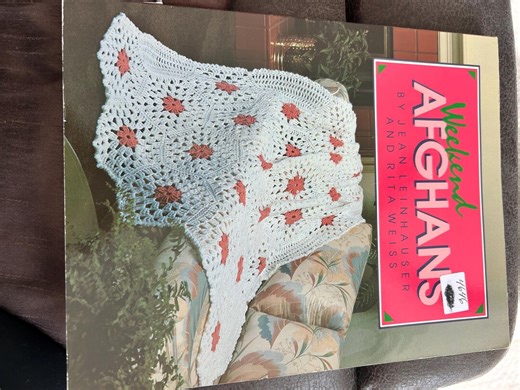 Vintage 1987 Afghan Crochet Pattern Book: Blanket Designs - Etsy