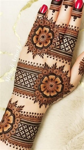 new trendy bridal mehndi design ideas#ytshorts#mehndi#shortsfeed