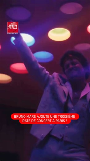 Bruno Mars ajoute une nouvelle date de concert à Paris ! 😍🎸 Rendez-vous le 18 juin au Stade de France ! | RTL2