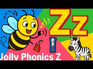 The /z/ Sound 🔊 | Jolly Phonics | Learn English Phonics for Kids Easily