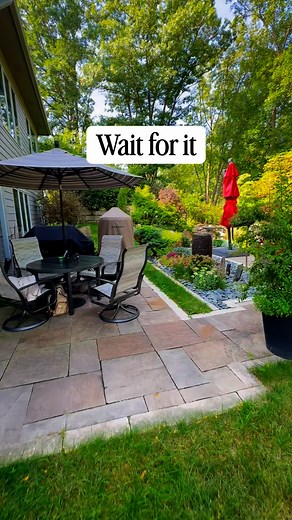 3.3K views · 6.2K reactions | Now entering the backyard of your dreams ✨ #iowa #desmoines #waterfall #pond #outdoorliving #JustAddWater #iowawaterscapes #justaddwateria | just add water | Facebook