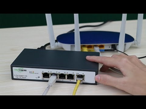 How to work with 180W 4-Port PoE++ Switch