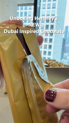 Hershey's NEW Dubai Inspired Chocolate bar