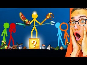 Insane LUCKY BLOCK Minecraft STICK FIGURE Animation!