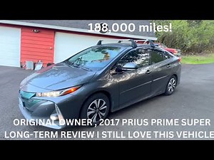 2017 Prius Prime Super long-term review over 188,000 miles! Things I have had to repair!