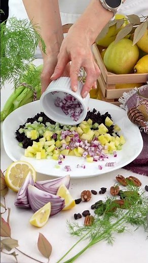 Can You Make a Delicious Apple-Rice Salad in 10 Minutes!