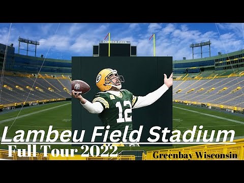Lambeau Field Stadium Classic Tour / Greenbay Packers 09-2022