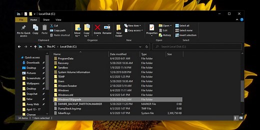 So entfernen Sie den Windows10Upgrade-Ordner