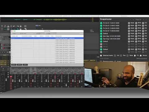 Reaper tutorial SWS Live Configs with Snapshooter