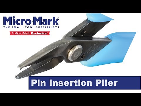 How To Use The Pin Insertion Plier For Micro-size Pins And Nails Without The Trouble!