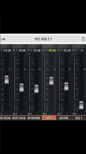Soundcraft UI16 Setting Up Access Control.